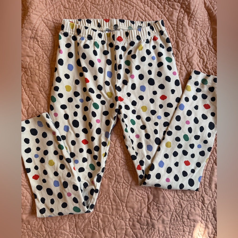 Polka dot leggings